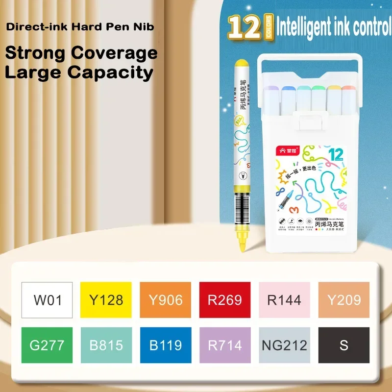 

Акриловые маркеры GRASP 84 цветов