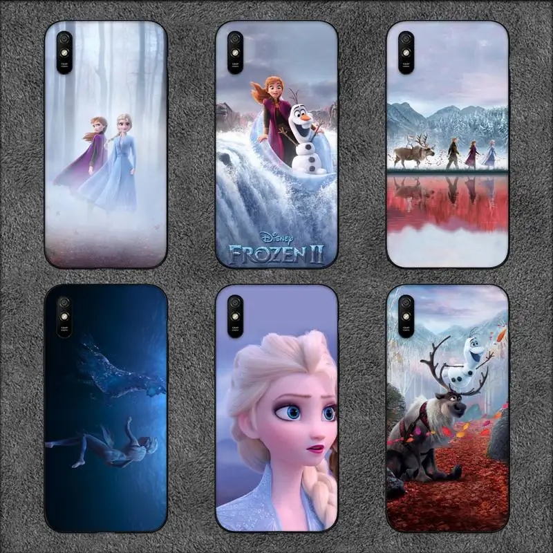 

Disney Frozen Phone Case For Xiaomi9 10 11PRO LITE Redmi NOTE7 8 9 10A PRO K40 Poco3 Shell