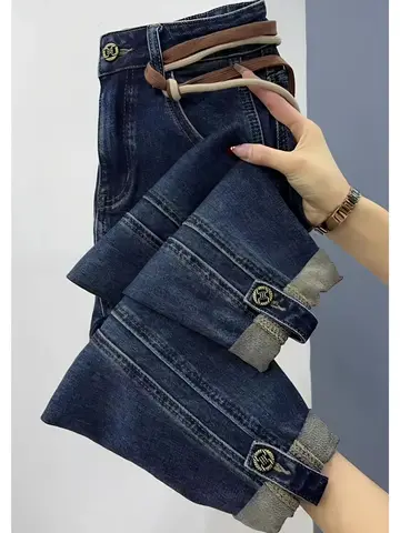 Женские прямые джинсы CAN XIN LCY