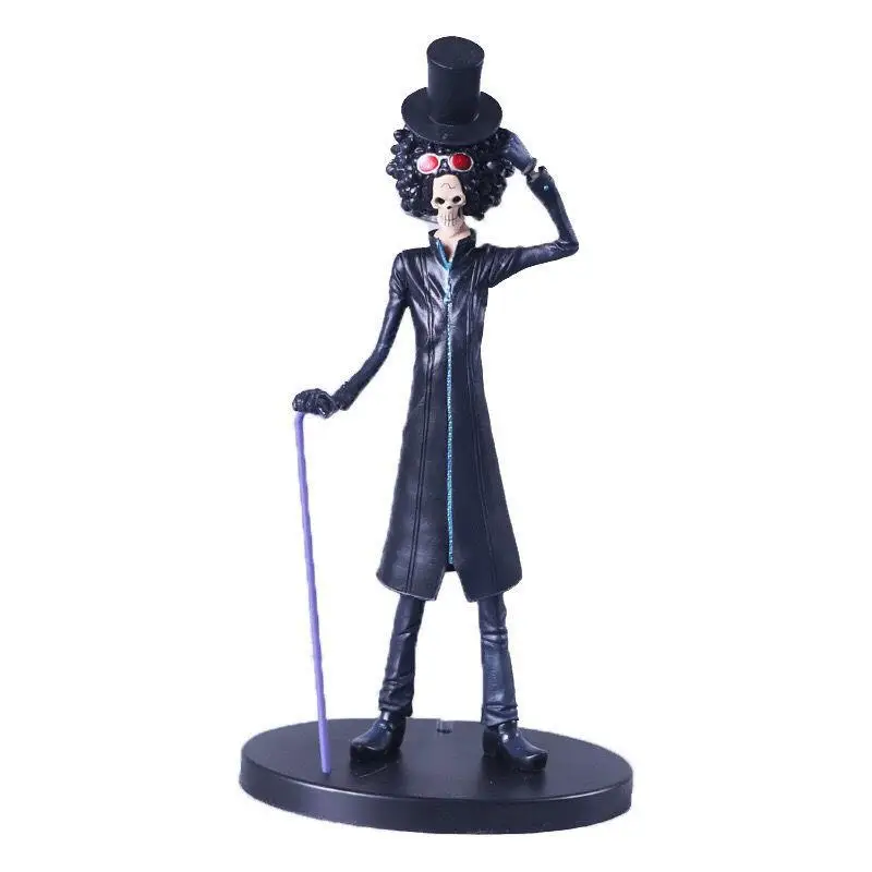 

One Piece Anime Figure Brooke Black Series Model Dolls Pvc Action Figure Collection Decoration Kids Birthday Toys Gifts