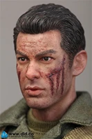 16 did a80126 wwii us new york 77th infantry division combat medic dixon realistic vivid head sculpture model for 12inch body