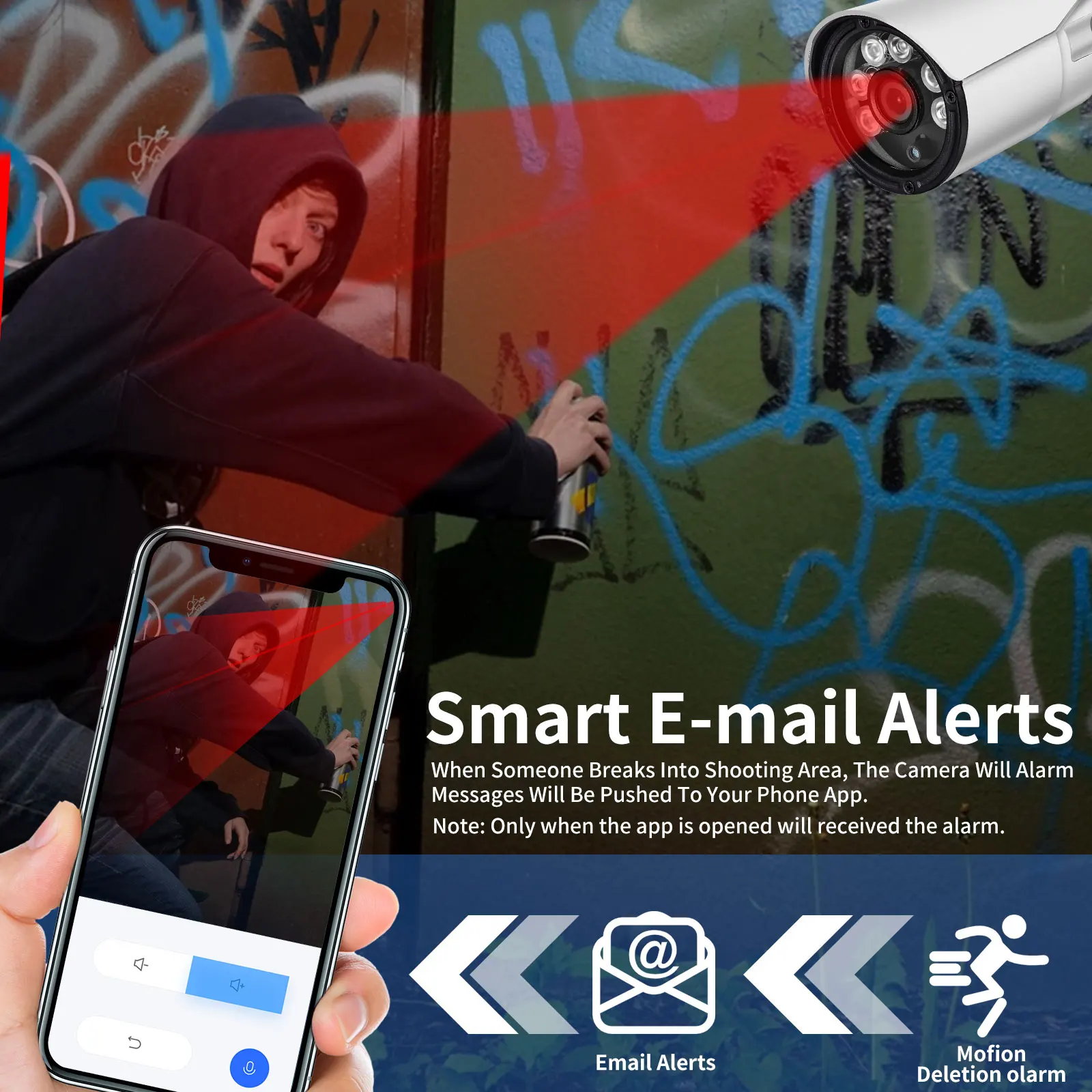 IP-камера Gadinan 4/5/8 МП 4K умная AI-камера с обнаружением людей стандартная камера