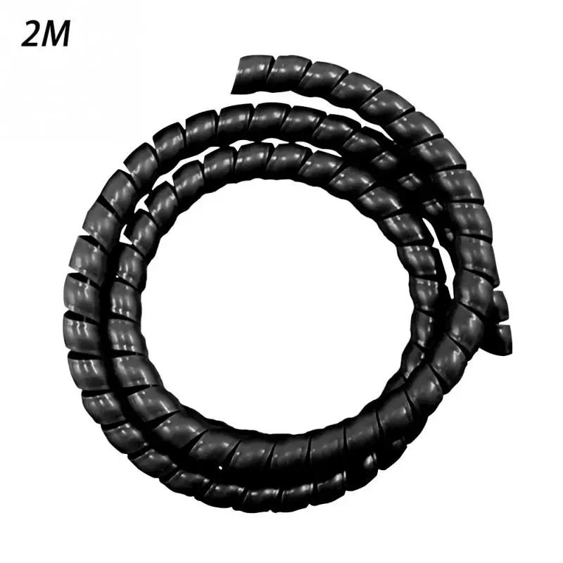 

Spiral Cable Protector Winder 8mm Line Organizer Tube Protection Spiral Winding Cable Wire Cover Tube Winder #7