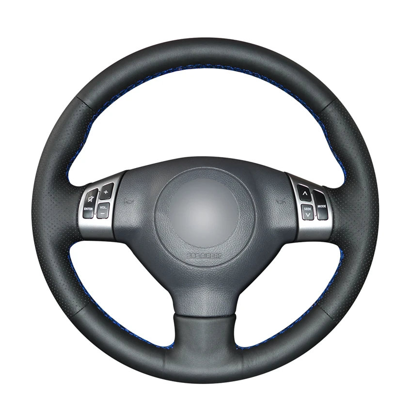 

Черная искусственная кожа, рукоделие, не скользит, фотосессия для Suzuki Swift Sport Splash Opel Vauxhall Agila 2005-2015