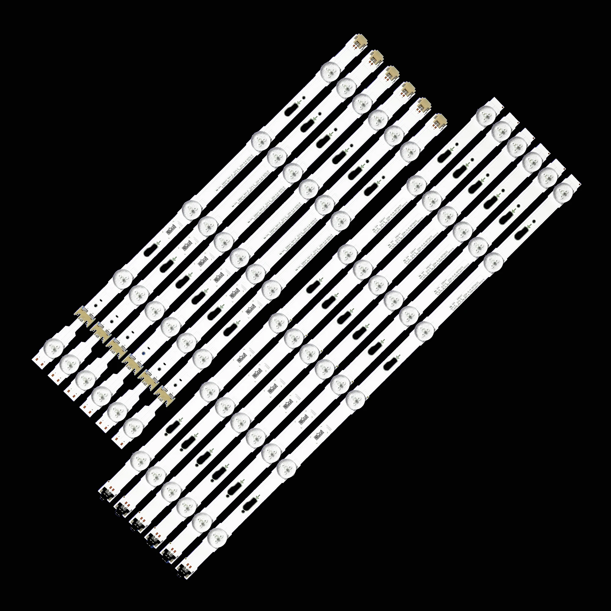Светодиодная лента для подсветки для Samsung UE48JU6000W, UE48JU6450, UE48JU6600, UE48JU6770, V5DU-480DCA-R1 480DCB, Φ 00121G, 12 шт.