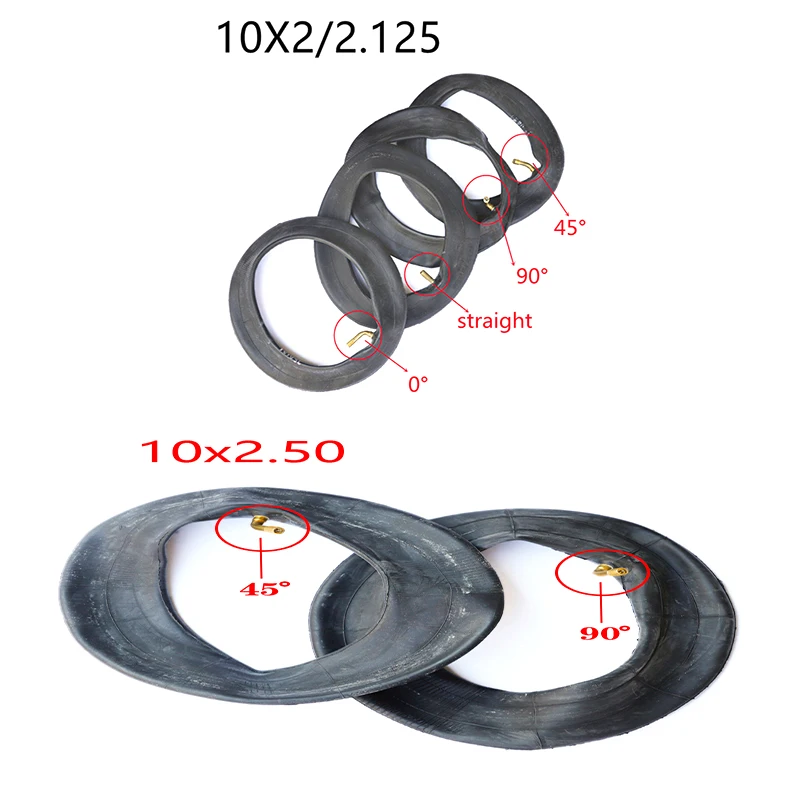 

Внутренняя трубка 10X125/2.50 изогнутый/прямой клапан для трехколесного велосипеда Schwinn, детский трехколесный велосипед, коляска, скутер 10'