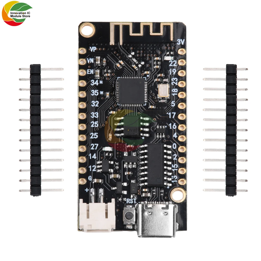 ESP32 Lite V1.0.0 WiFi Bluetooth Макетная плата Антенна ESP-32 REV1 CH340G MicroPython 4 МБ Type-C USB для Arduino