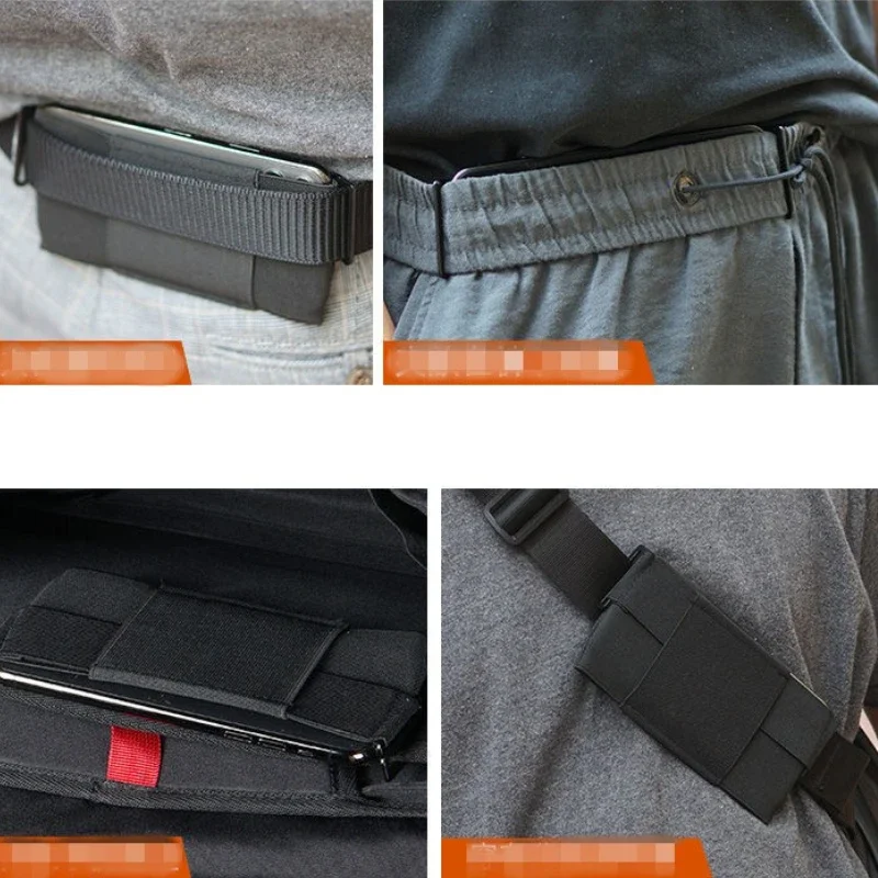 Невидимый кошелек портативная прочная поясная сумка ультратонкий легкий