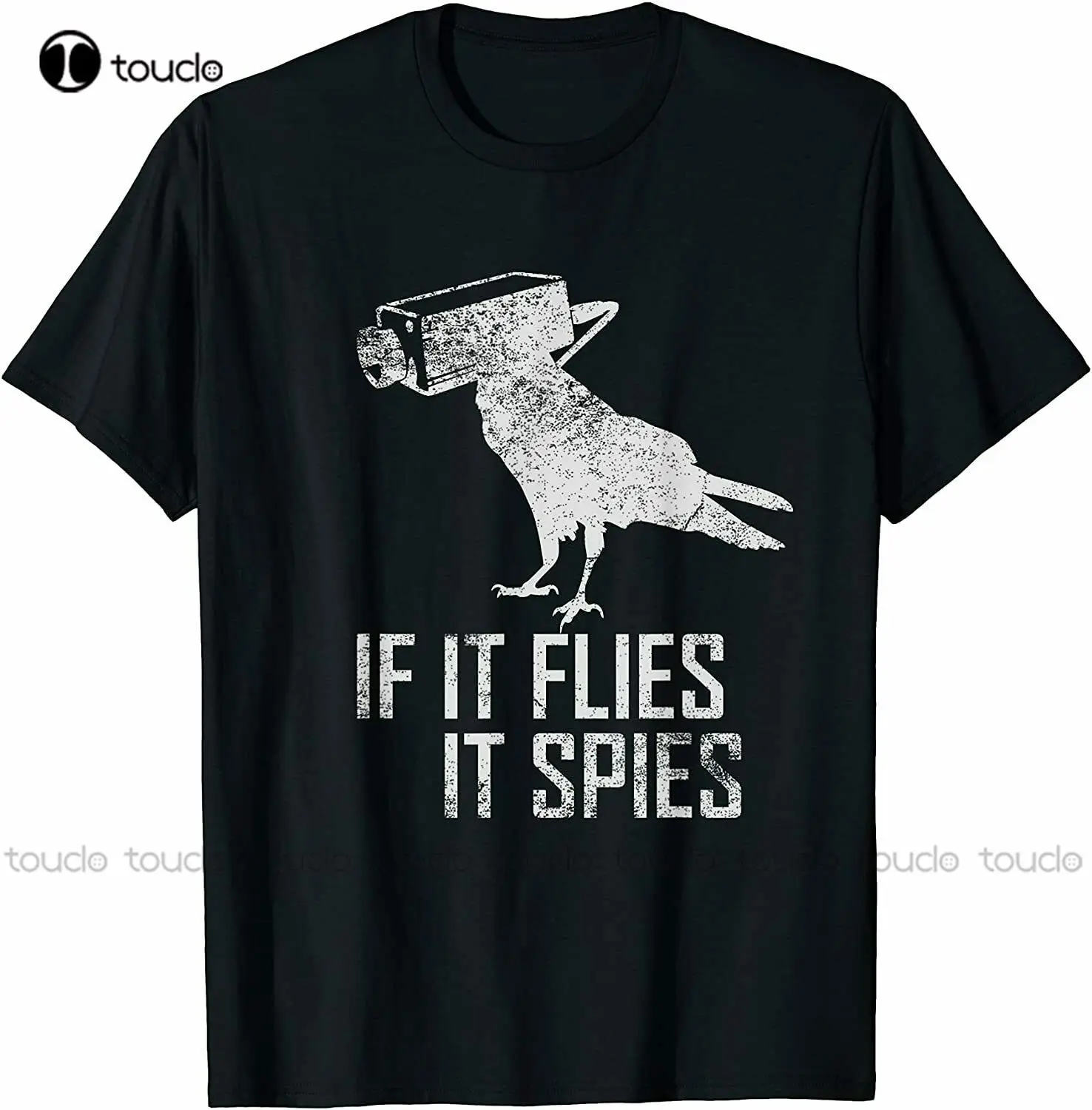 New Limited If It Flies It Spies Conspiracy' Theory Birds Aren’T Real T-Shirt Art Shirt Custom Aldult Teen Unisex Xs-5Xl New