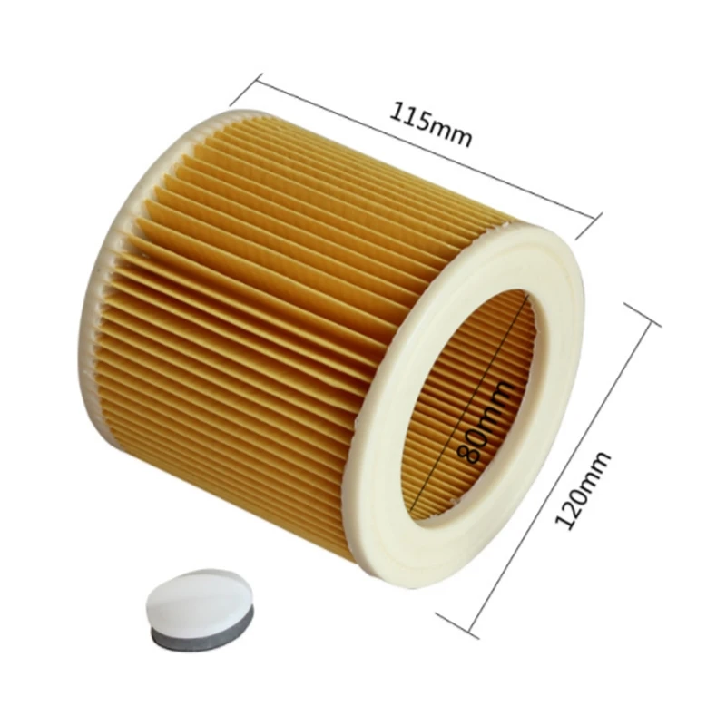 

3pcs Vacuum Cleaner Accessories Filter & Dust Bag Filt Fine Dust Clean Air For WD3 WD3P SE4001 SE4002 6.959-130 Clean Tools