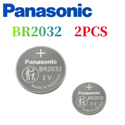 Кнопочный аккумулятор Panasonic BR2032 3 В для Mercedes Benz Hyundai Audi