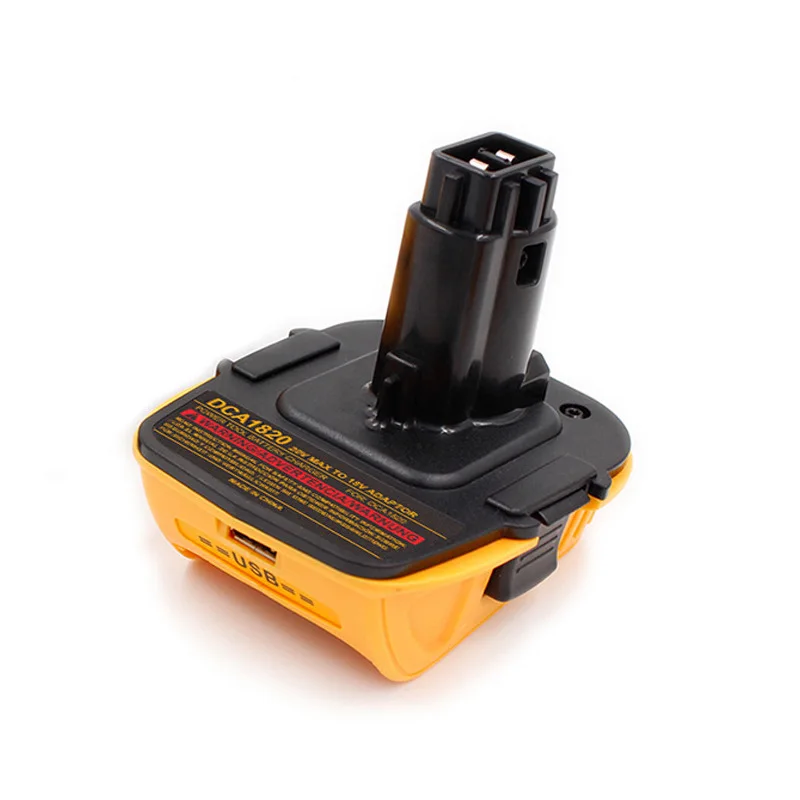 DCA1820 20V Battery adapter for Dewalt 18V Tools Convert for Dewalt 20V Lithium Battery DC9096 DE9098 DE9096
