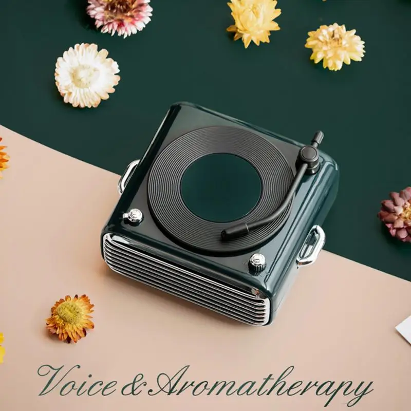 

New Aromatherapy Vinyl Bluetooth Speaker Retro Vinyl Record Classic Aromatherapy Bluetooth Speaker