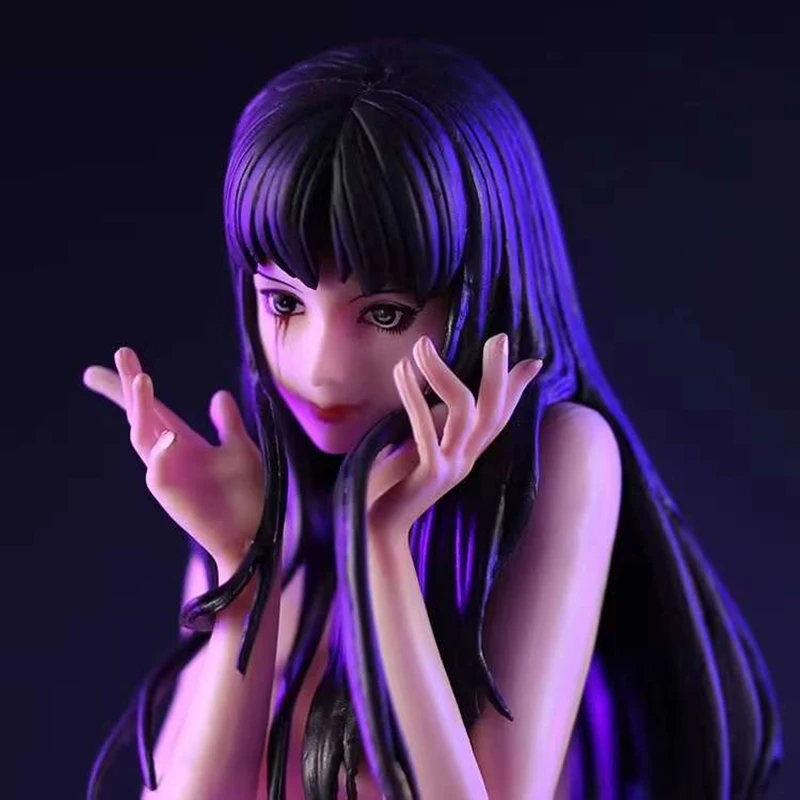 

27cm Tomie Kawakami Figure Junji Ito Anime Figures Pvc Statue Hentai 18 Girl Action Figure Collection Model Decor Toys Doll Gift