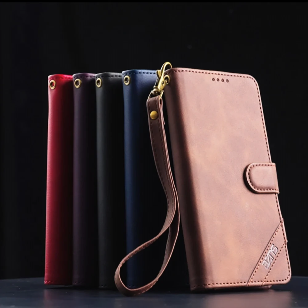 Чехол-флип для Xiaomi Redmi Note 14 Pro Plus 5G, кожаный чехол-кошелек с RFID-защитой для Redmi 14C, 14R, Turbo 5, Max 4 Pro (art.: 3920dc1eb201a) - 3920dc1eb201a