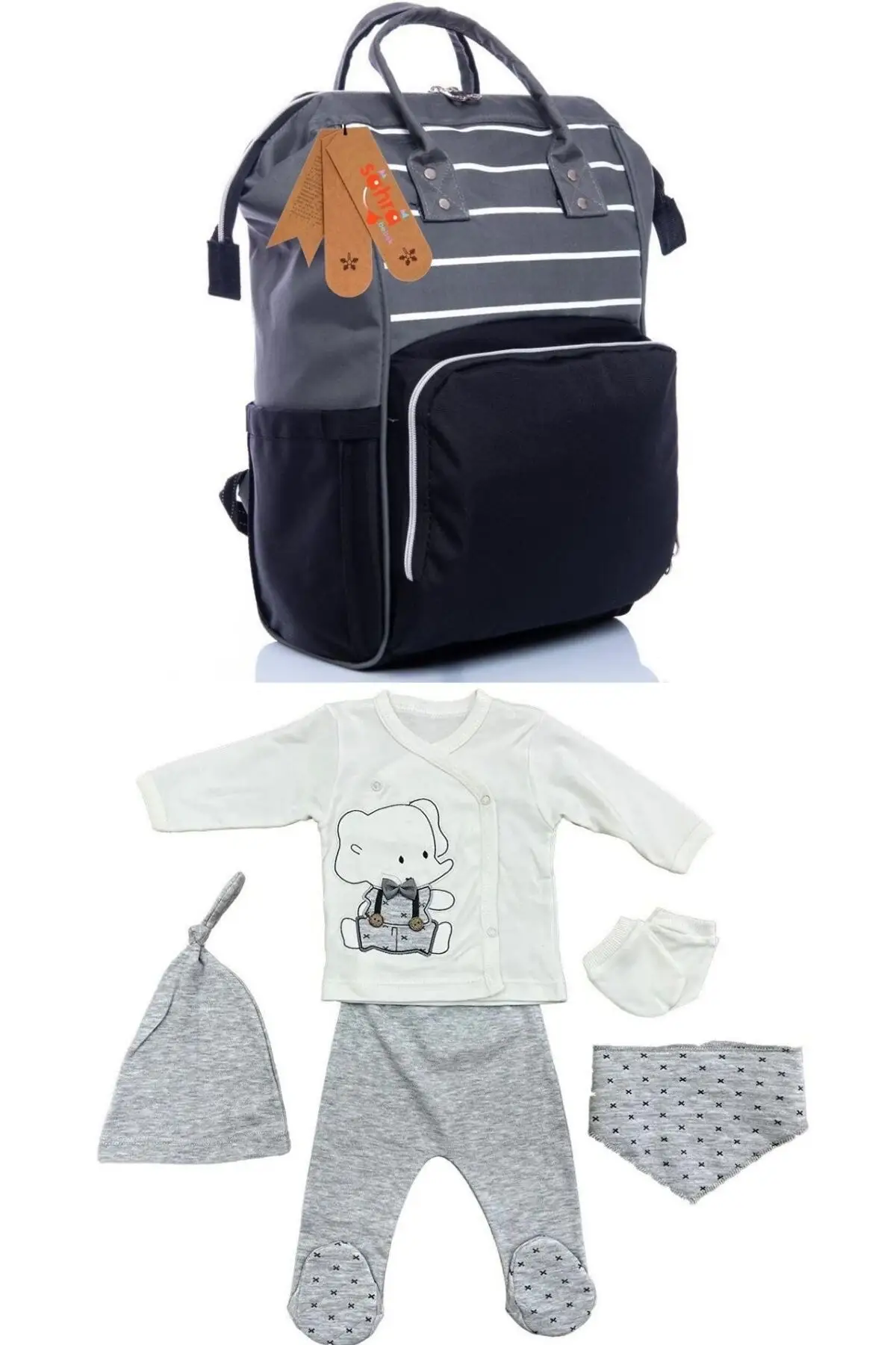 

2 шт., водонепроницаемый набор из рюкзака, 100% хлопок