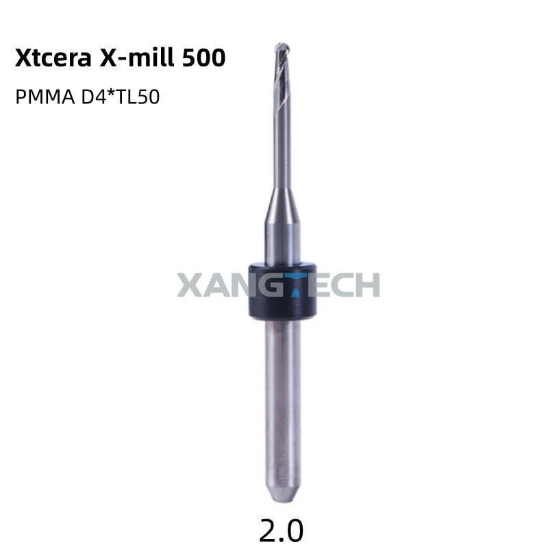 Фото Фрезы XANGTECH Xtcera Xmill 500 для фрезерования PMMA, инструменты для зуботехнических лабораторий CAD/CAM, для обработки блоков PMMA №4