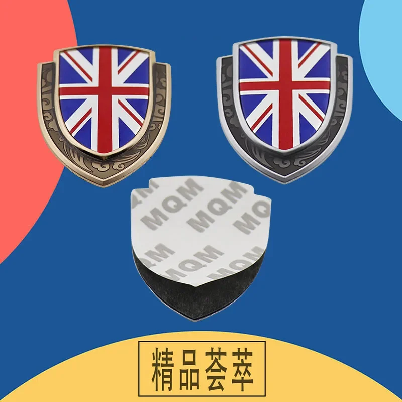Стайлинг щита Великобритания национальный Англия флаг крыло боковой багажник