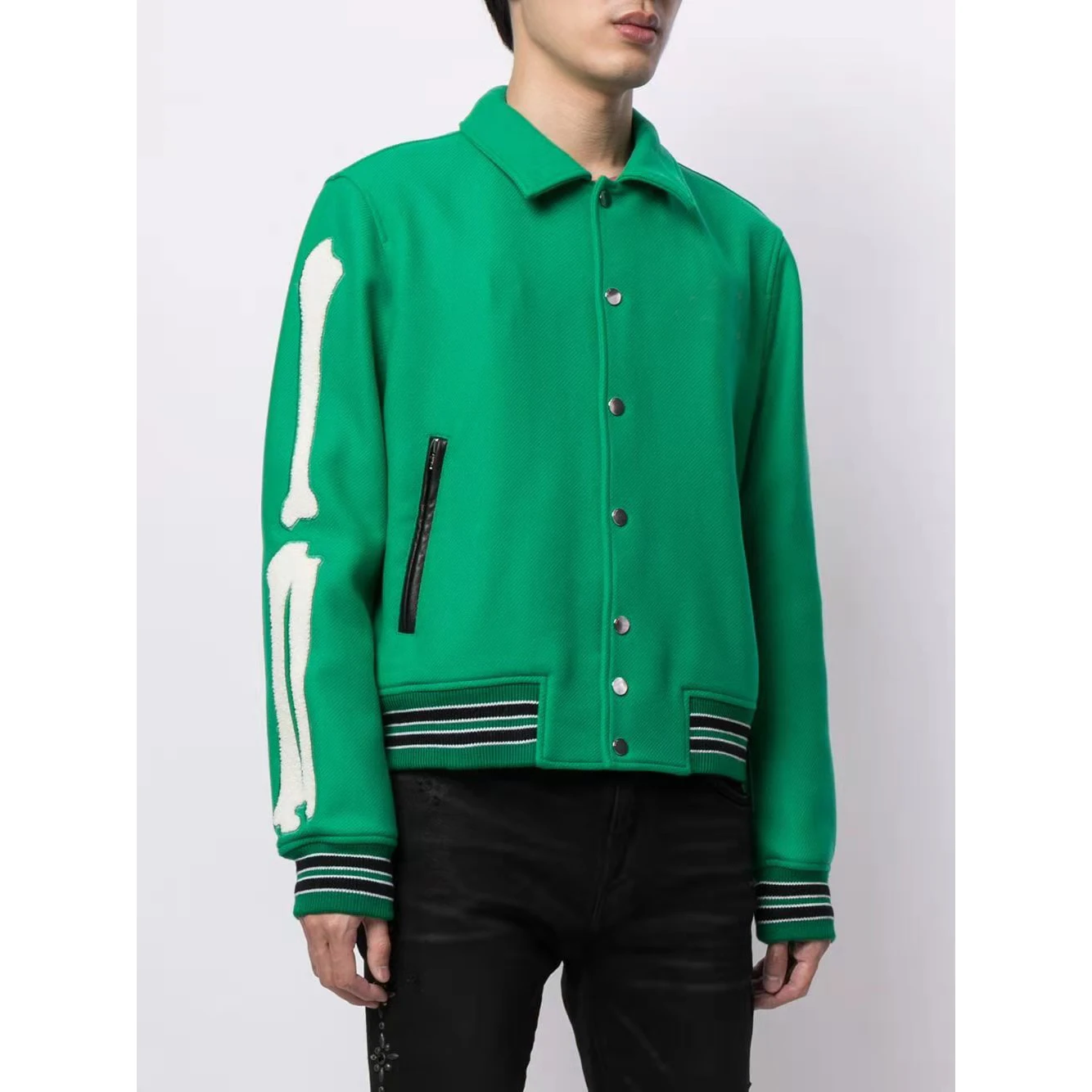 

2022 New Hot Brand Spring Fall Winter Men's High Street Hip-Hop Warm Comfortable Towel Embroidered Women Woolen Jacket