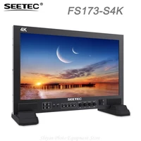seetec fs173 s4k 17 3 inch 4k hdmi broadcast monitor 1920x1080 full hd 3g sdi for studio cctv onitoring with umd text tally