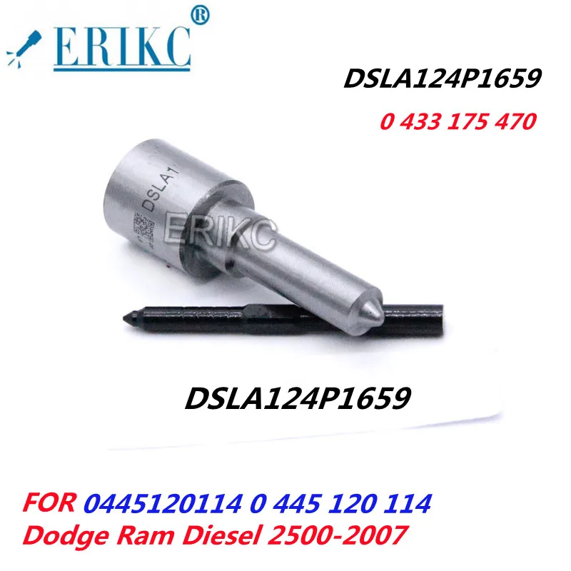 

ERIKC Fuel Injector Nozzle DSLA124P1659 OEM 0 433 175 470 FOR 0445120114 0 445 120 114 Dodge Ram Diesel 2500-2007