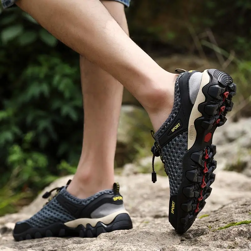 

Нескользящие мужские спортивные кроссовки для походов, удобные теннисные носки, кроссовки, размер 7, белая спортивная обувь, мужские кроссо...