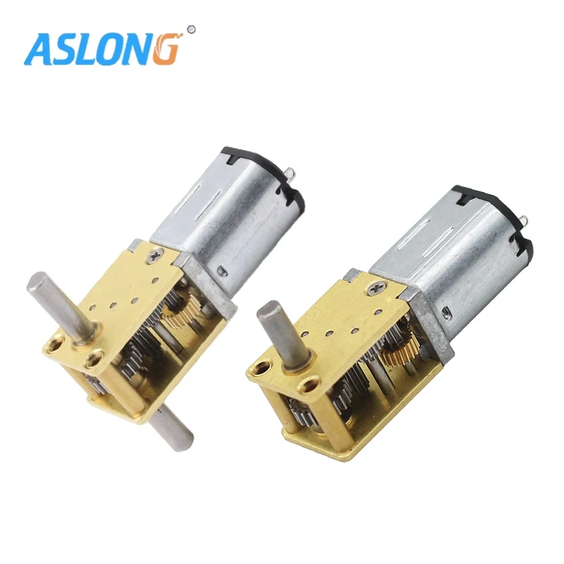

12V Dual /Single Output Shaft N20 Gear Moror Reducer Low Speed 16~381RPM Engine Robot DC Electric Metal Mini Micro Motors