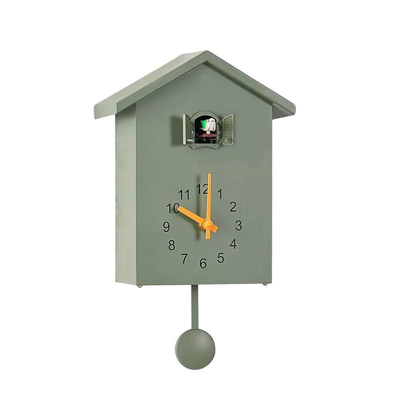 

Часы Cuckoo в современном дизайне, Роскошные Настенные пластиковые часы в скандинавском стиле для кухни, креативные прямоугольные часы с запи...