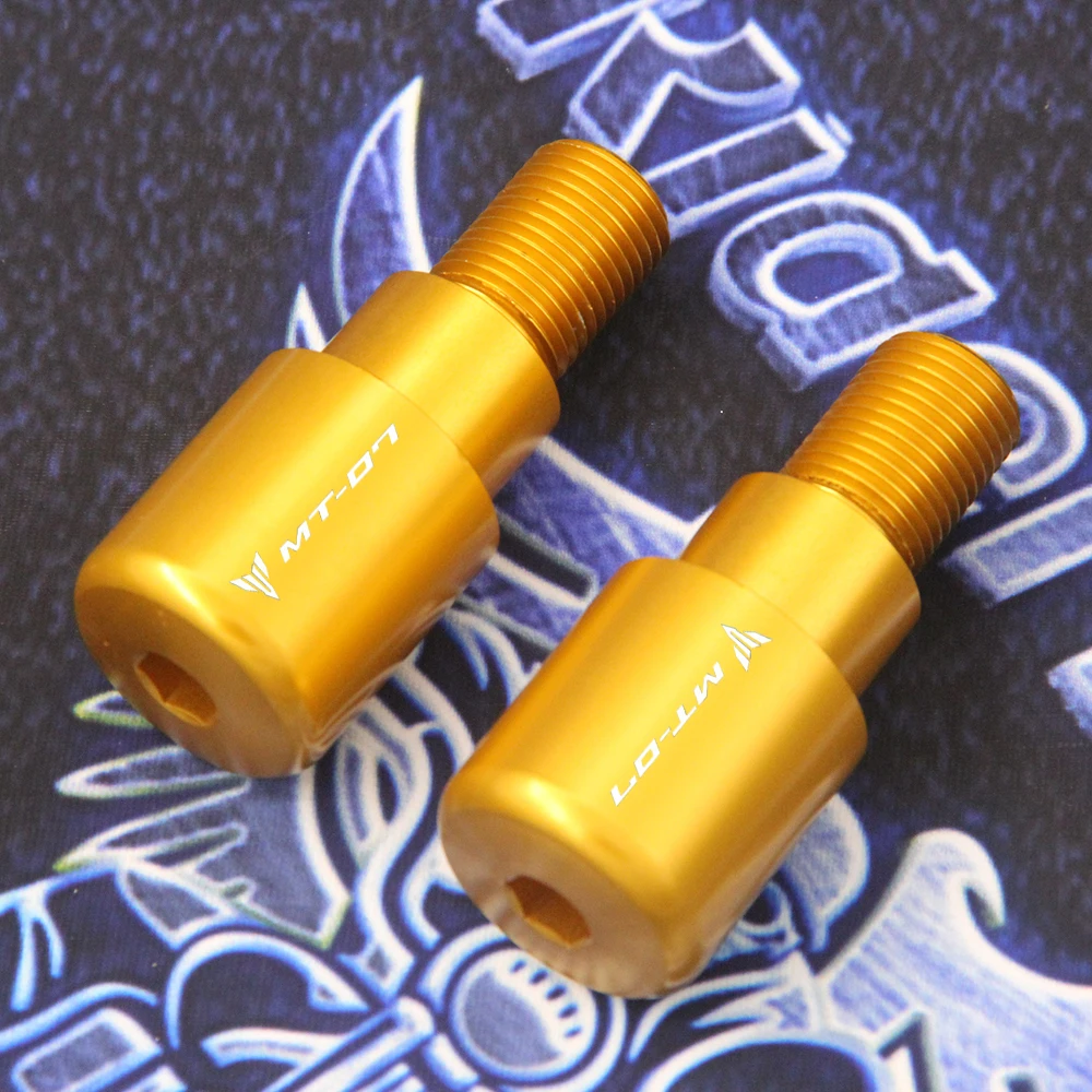 

Для Yamaha MT 07 MT07 MT-07 2014-2021 2020 алюминиевый руль мотоцикла с ЧПУ, счетчик рулевого управления, весовые ручки, конец стержня 16 мм