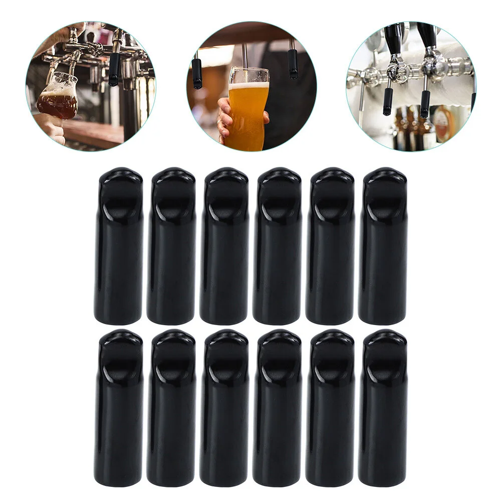 

12 Pcs Accessories Beer Cover Rubber Cap Caps Dust Tap Plug Bar Supplies