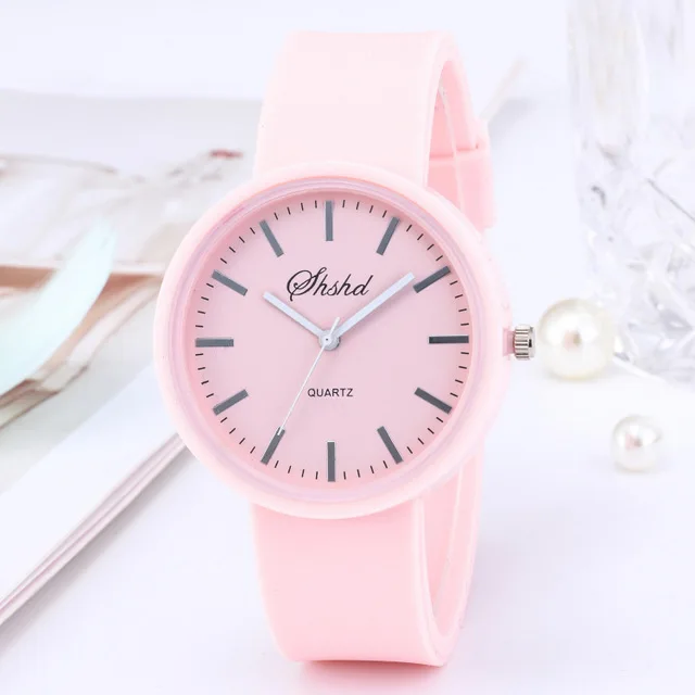 

6767BT Fashion Women's Watches Trend Student Watch Korean Version of Jelly Silicone Watch Reloj Mujer Female Clock relogio