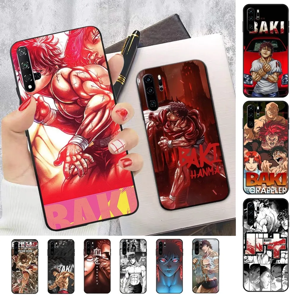 

Japan Anime Baki Phone Case For Huawei P 8 9 10 20 30 40 50 Pro Lite Psmart Honor 10 lite 70 Mate 20lite