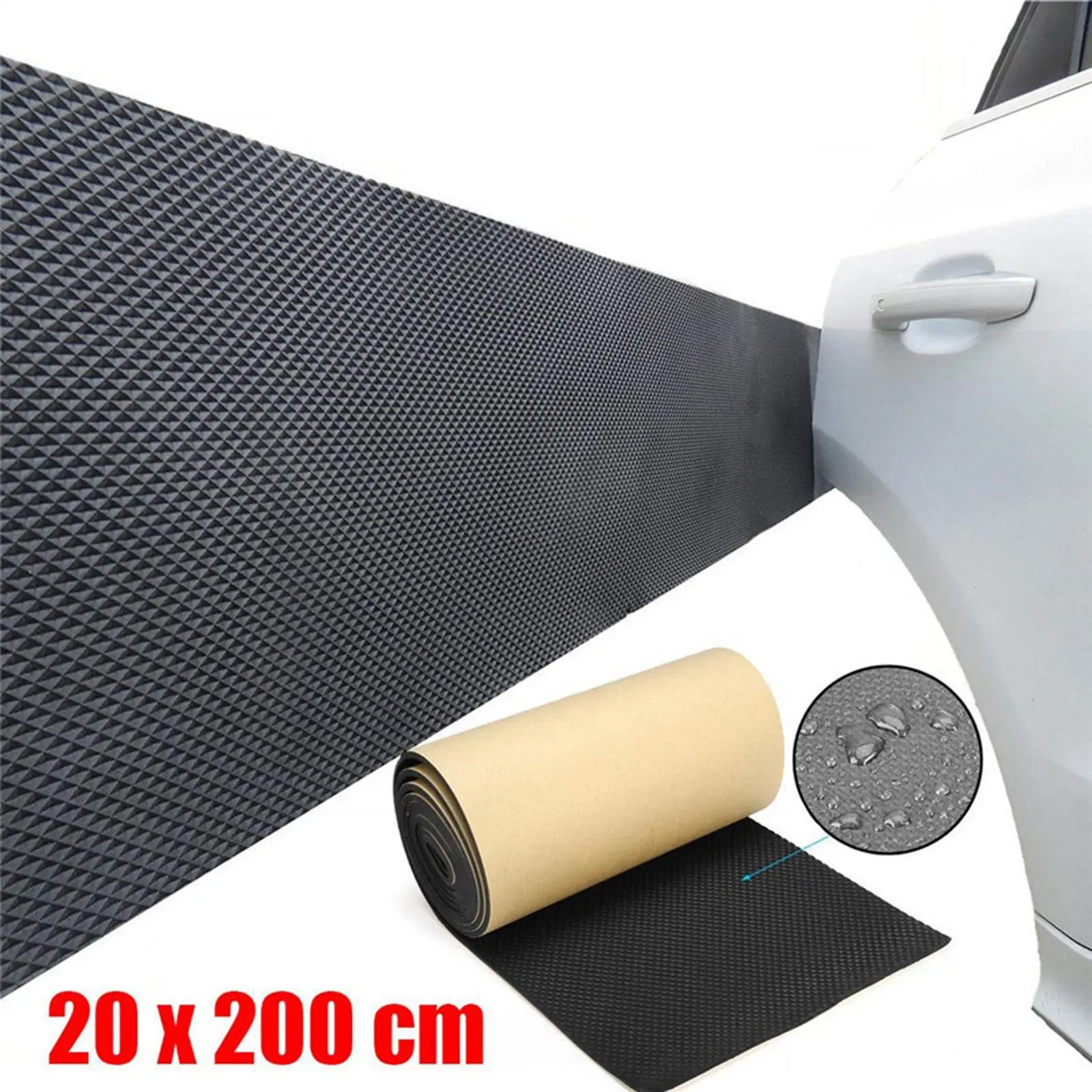 

Garage Wall Protector 200Cmx20Cmx0.4cm Abrasion Resistant for Car Park