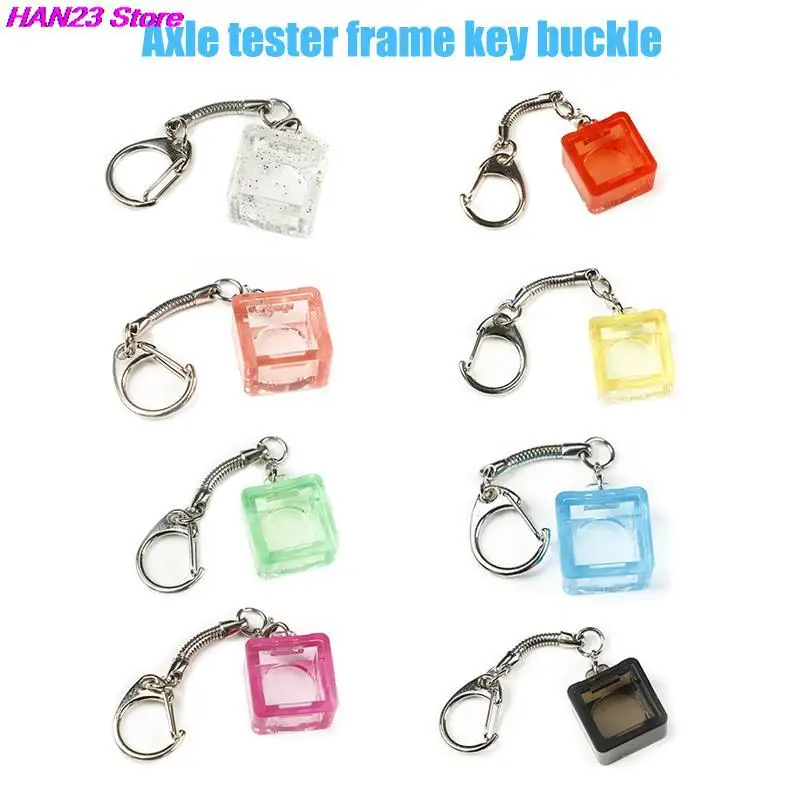 

1PC Translucent Key Switch Testing Tool For Cherry MX Key Switch Shaft Tester Keychain Mechanical Keyboards Switch Testing Tool