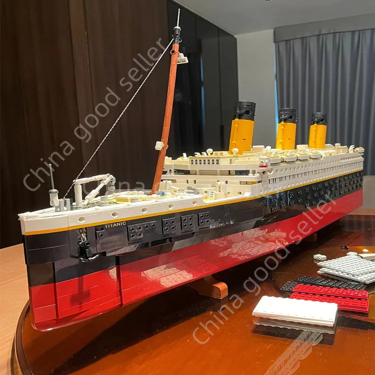 Совместимый с титаником Lego Building Block сборная игрушка огромный подарок высокого