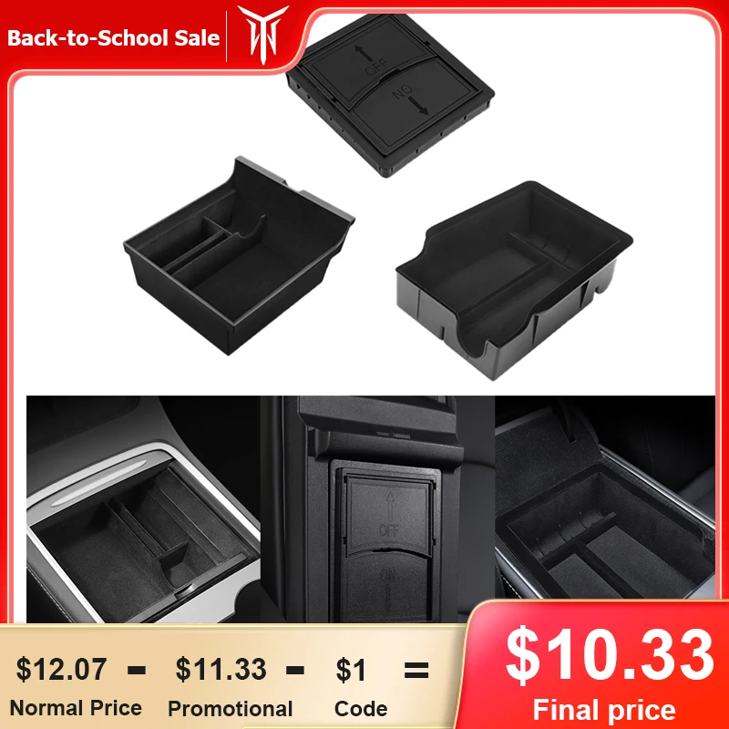 3 шт. поддон-органайзер для консоли Tesla Model 2021 |