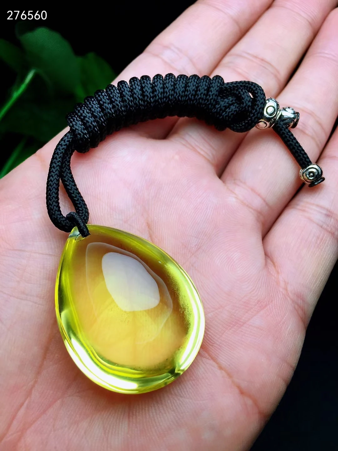 

Natural Yellow Citrine Quartz Carved Pendant Water Drop Women Men Big 43*30*16mm Jewelry Clear Citrine Beads Necklace AAAAA