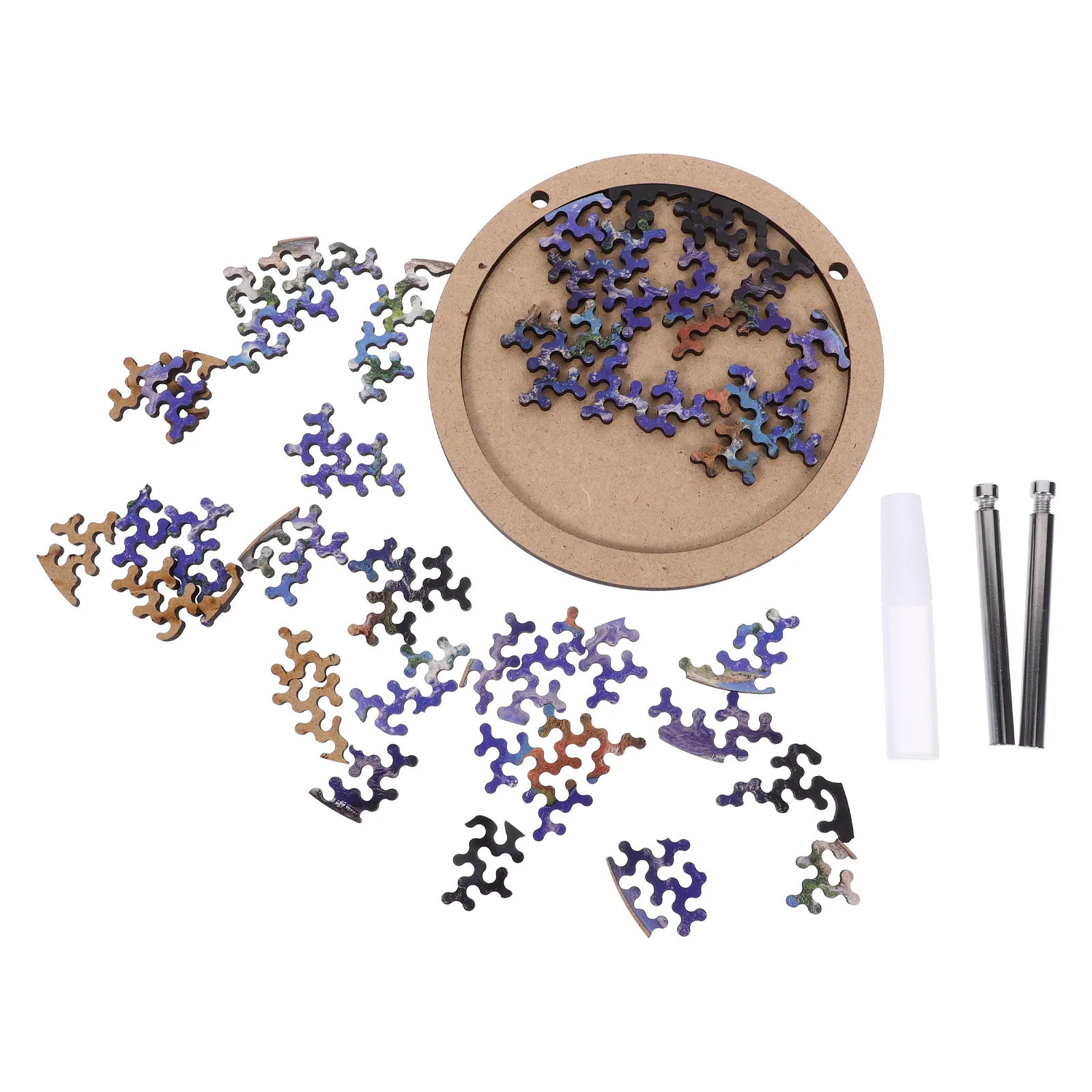 

Puzzle Wood Gamesbrain Jigsaw Kidseducational Early Iq Round Wooden Teasers Intelligence Teaser Development Geometric Favors