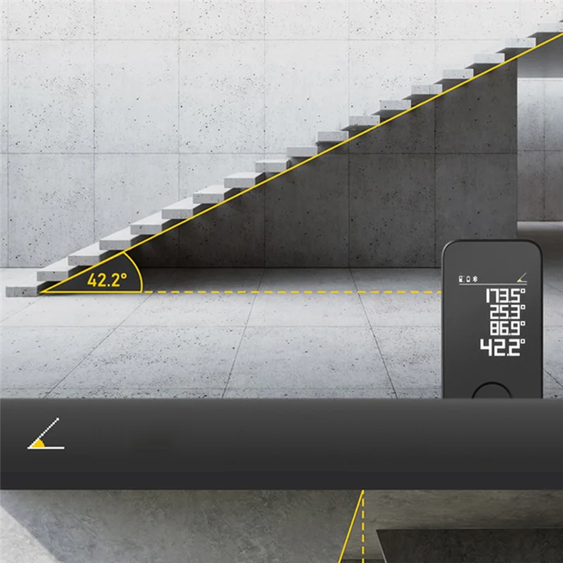 Умная лазерная измерительная профессиональная Высокоточная цифровая Лазерная