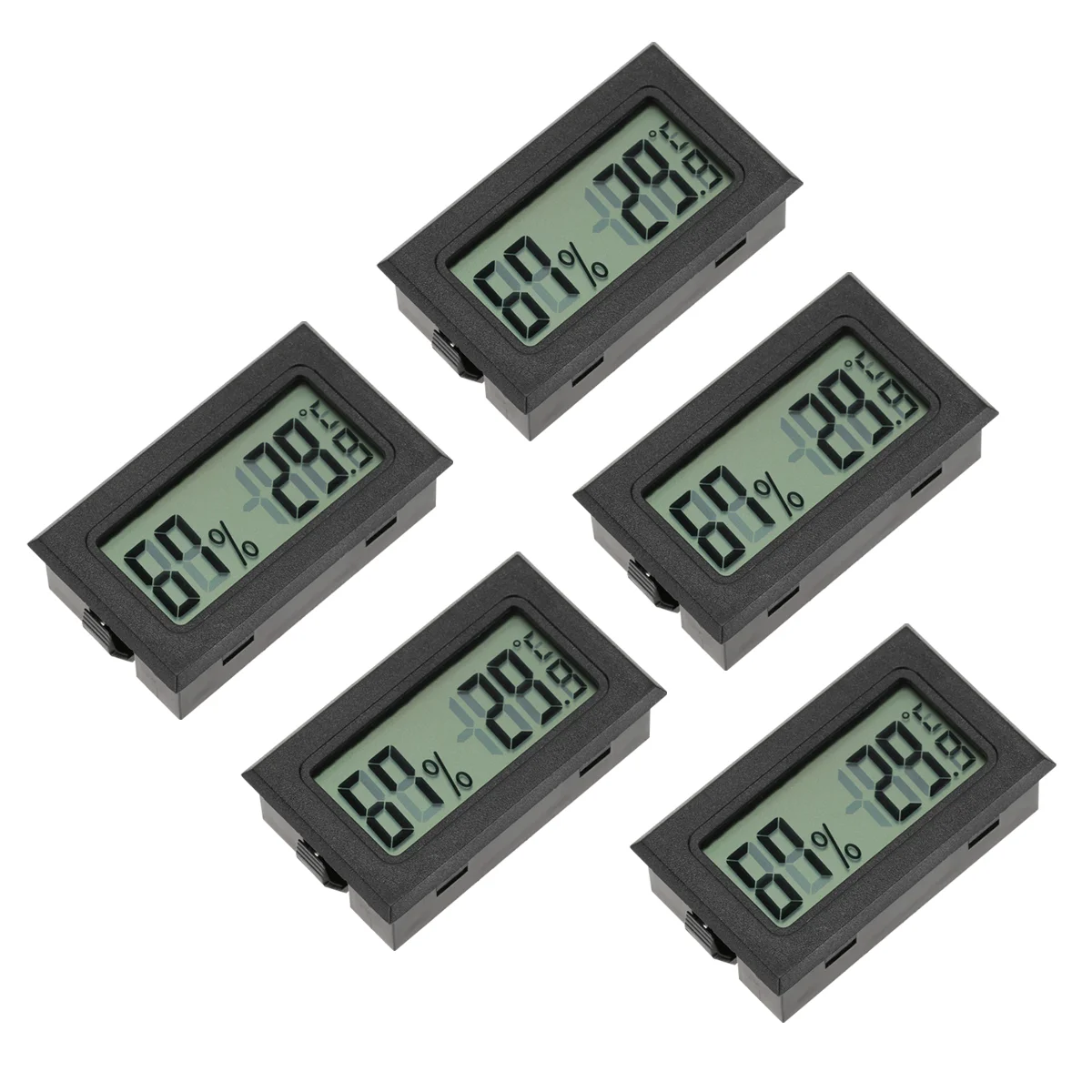 

5pcs Mini Hygrometer Digital Temperature Humidity Meter