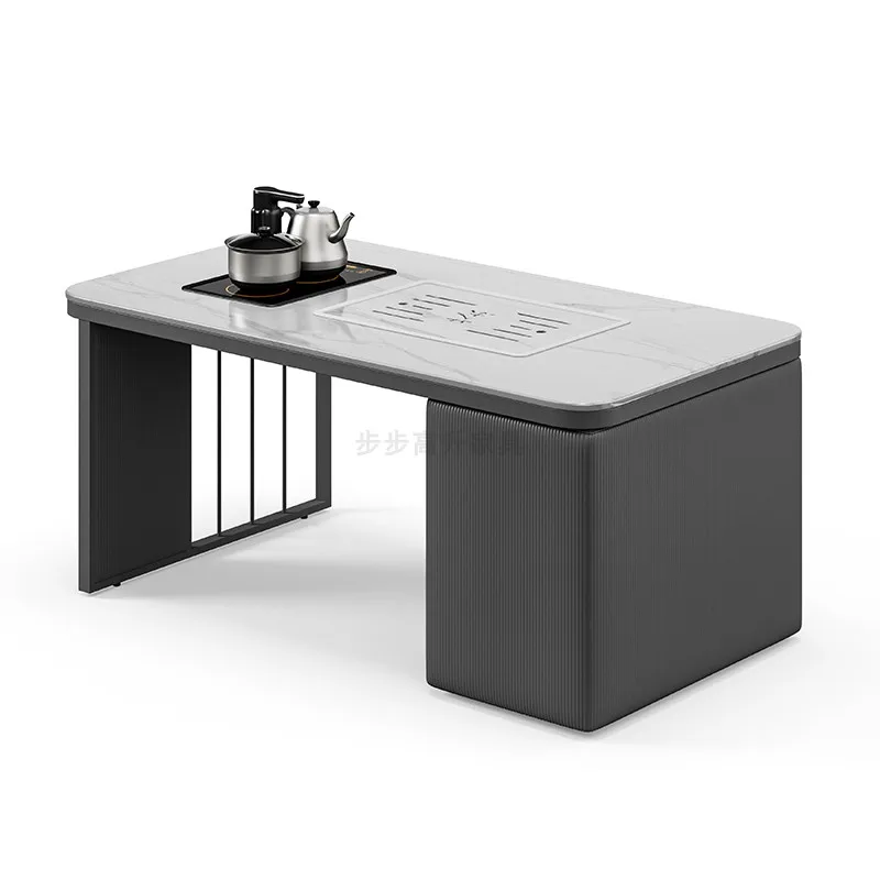 Гламурный минималистичный журнальный столик прозрачный высокий современный