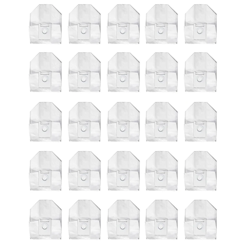 

25Pcs For Xiaomi ROIDMI EVE Plus Accessories Dust Bag Robot Garbage Storage Bag Replacement Vacuum Cleaner Spare Parts