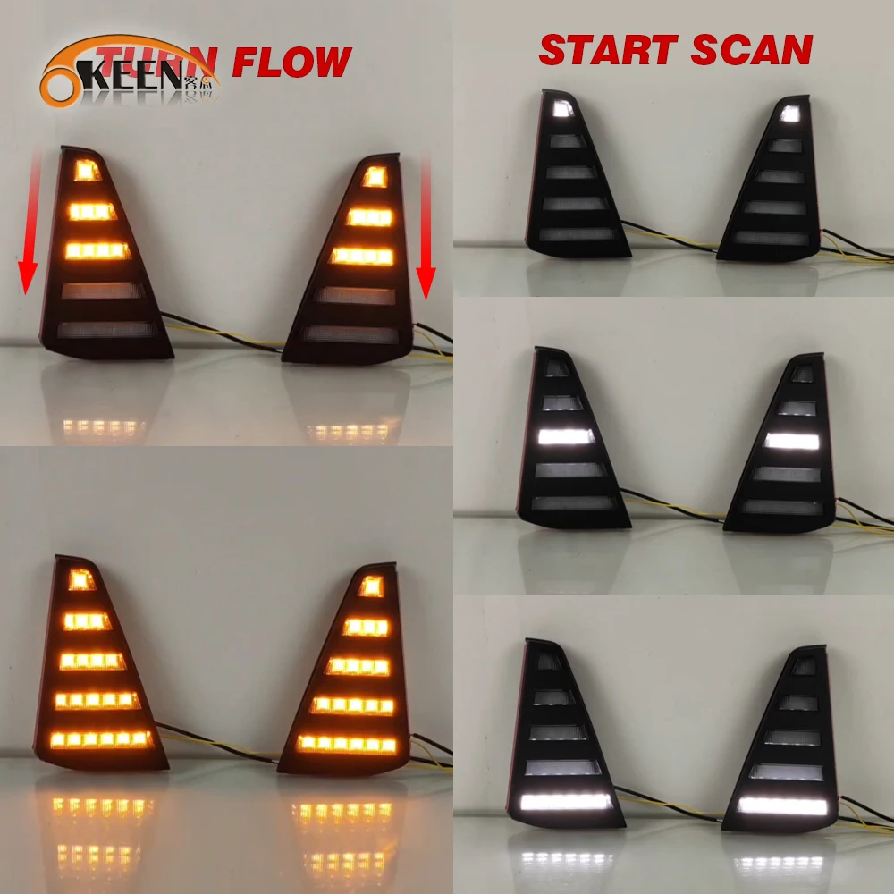 Дневные ходовые огни для Changan Cs55 Plus 2024 2 шт.