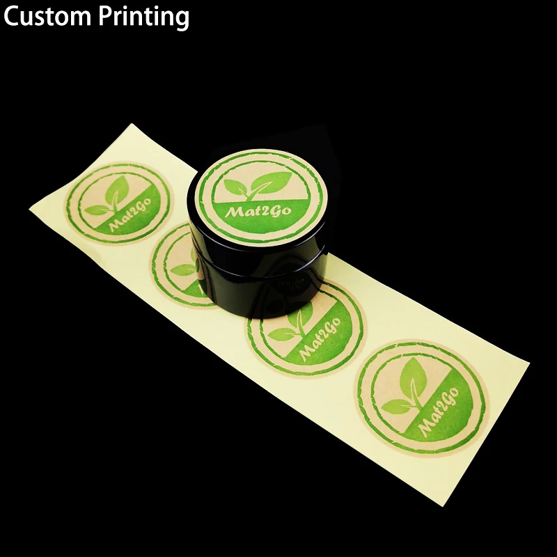 100/500 шт. экологически чистые этикетки для бутылок 50x50 мм |