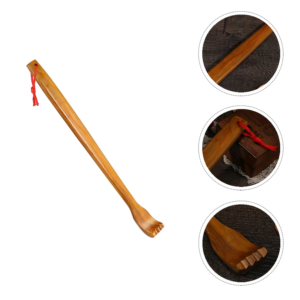 

2 Pcs Fragrant Wood Massager Adult Itch Scratch Tool Back Scraper Mahogany Claw Scratcher Wooden Man Backrubbers