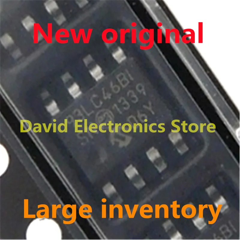 10 шт./лот новый оригинальный 93LC46B-I/SN 93LC46BI чип SOP8 чип памяти 93LC66B-I/SN 93LC66BI