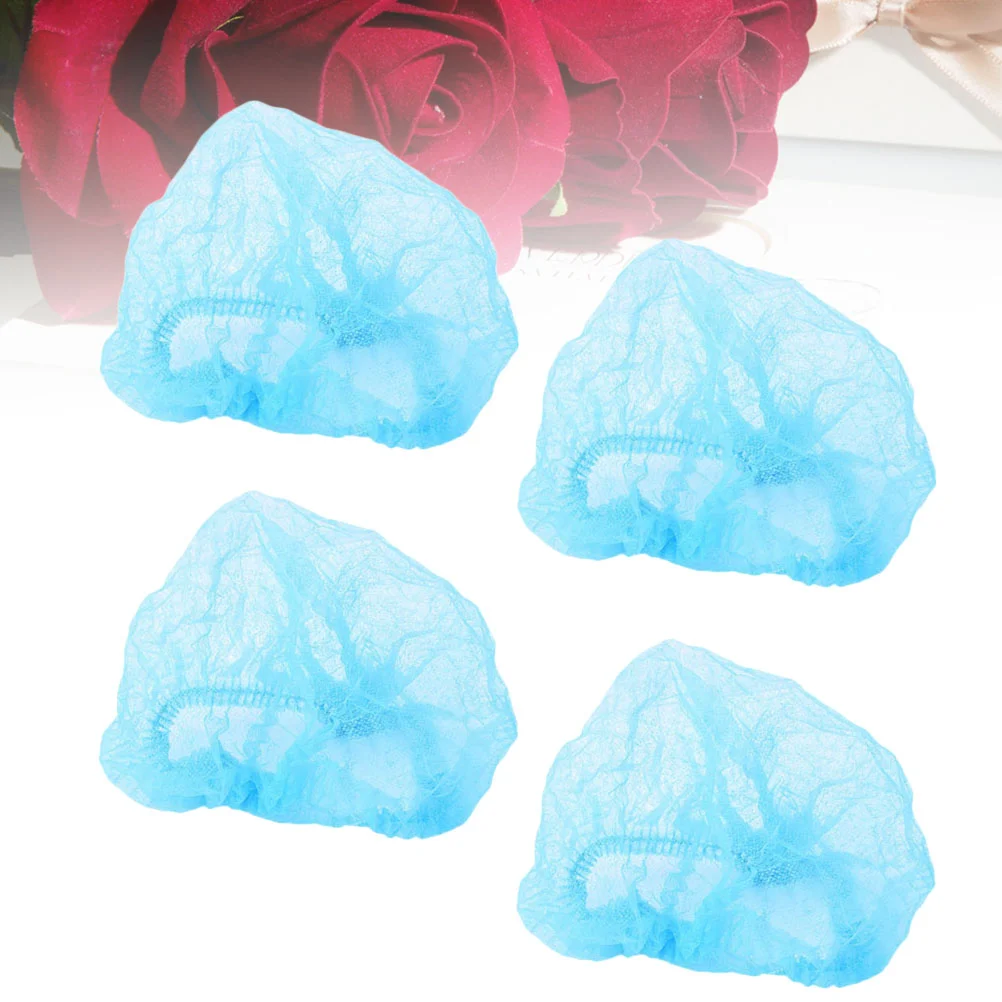 

Cap Caps Hair Bouffant Disposable Net Showernetshats Non Elastic Scrubwoven Surgery Service Medicalcookingstretch Shampoo Safety