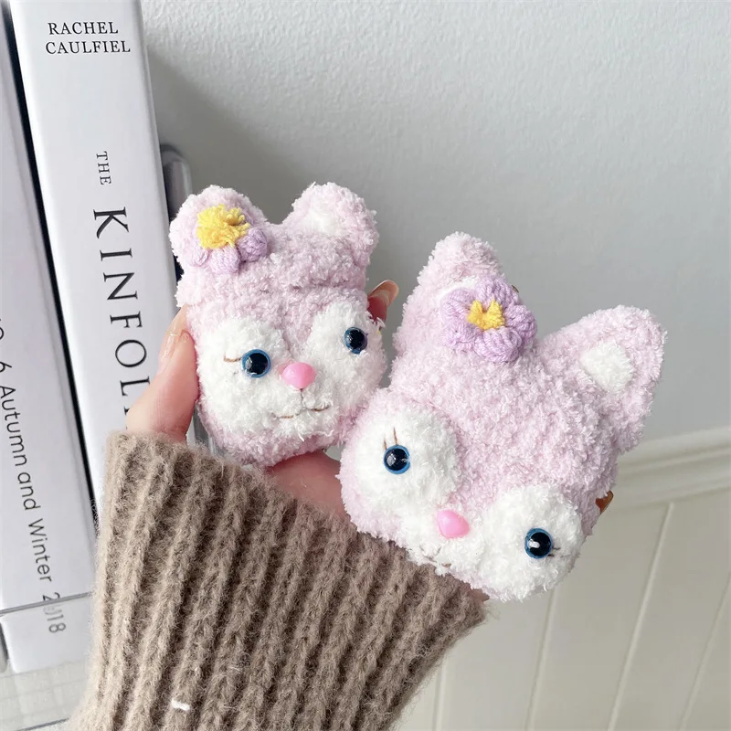 

Wool Knitted Fox 2021 AirPods 3 Case Apple AirPods 2 Case Cover AirPods Pro Case IPhone Earphone Accessories Air Pod Case