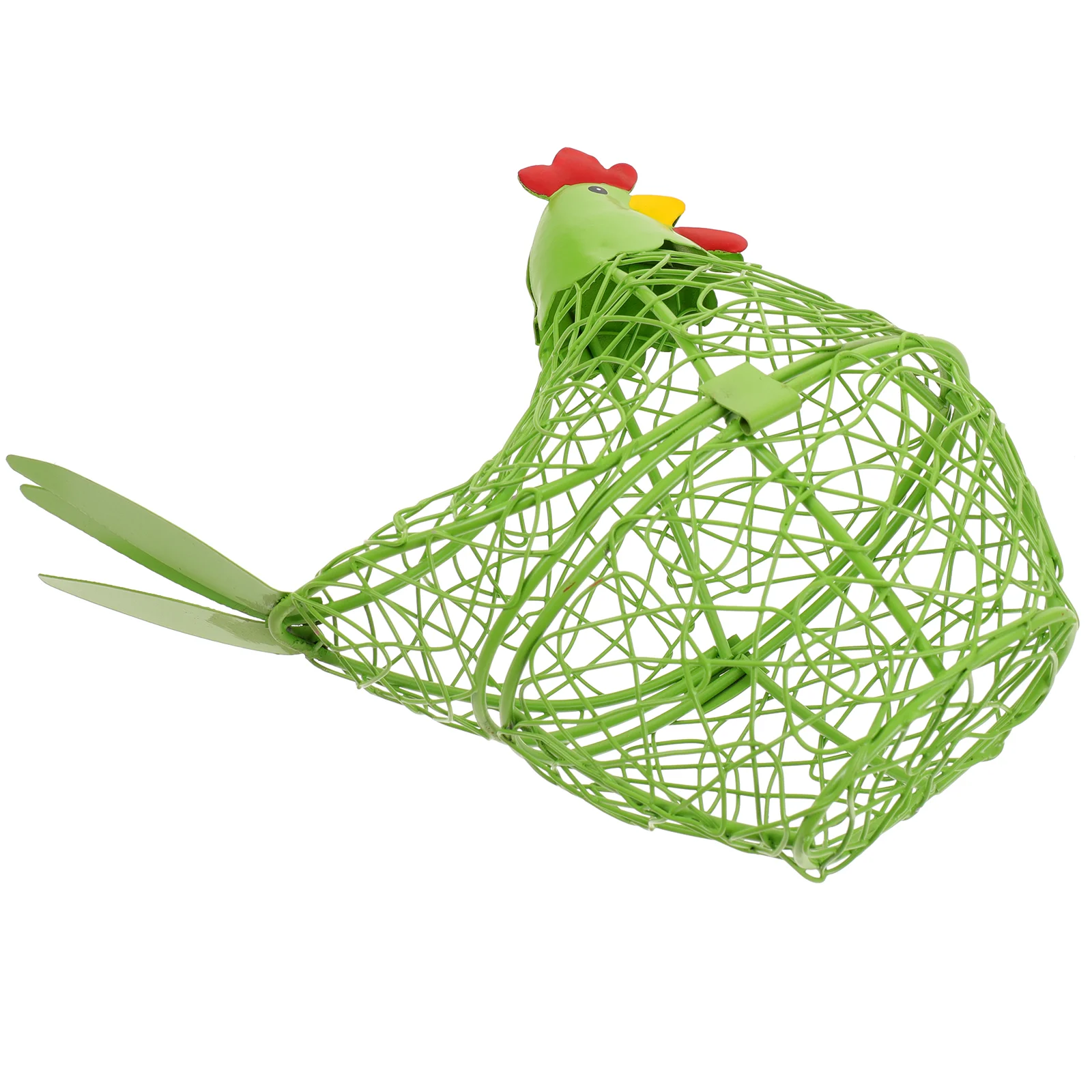 

Wire Fruit Baskets Egg Storage Basket Decor Home Chicken Egg Holder Green Decor Hen Egg Basket Food Basket Egg Gathering Basket