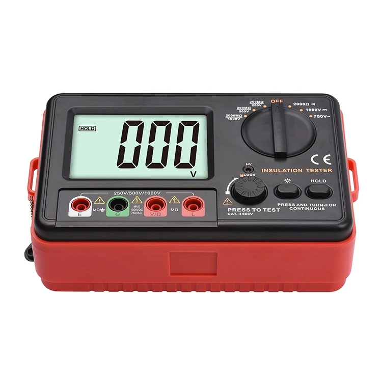 

GT5306A DC 1000V/ AC 750V Insulation Resistance Tester